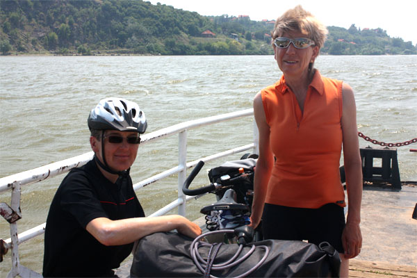 Kerstin erkundet mit dem Fahrrad die Welt